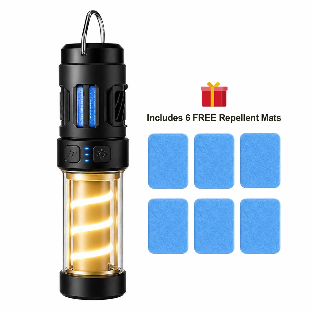 💡Last Day Only – 70% OFF! Daba™ 2-in-1 Portable Mosquito Repeller & Camping Lantern