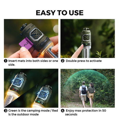 💡Last Day Only – 70% OFF! Daba™ 2-in-1 Portable Mosquito Repeller & Camping Lantern
