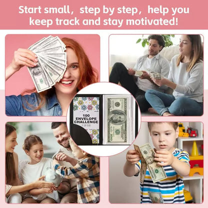💰Daba™ Savings Challenge Binder with Cash Envelopes | 50K+ Sold💸