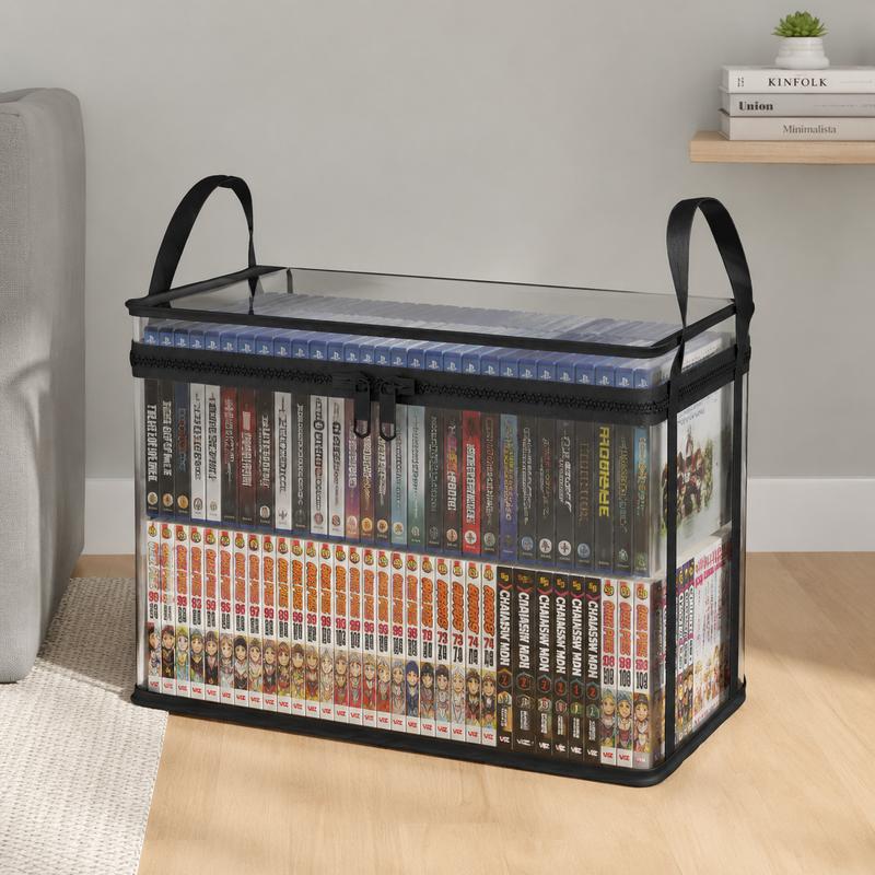 ⏳LAST DAY BUY 2 GET 1 FREE!!💕Daba™ Transparent Storage Bag – Large, Dust & Moisture-Proof with Handle✨