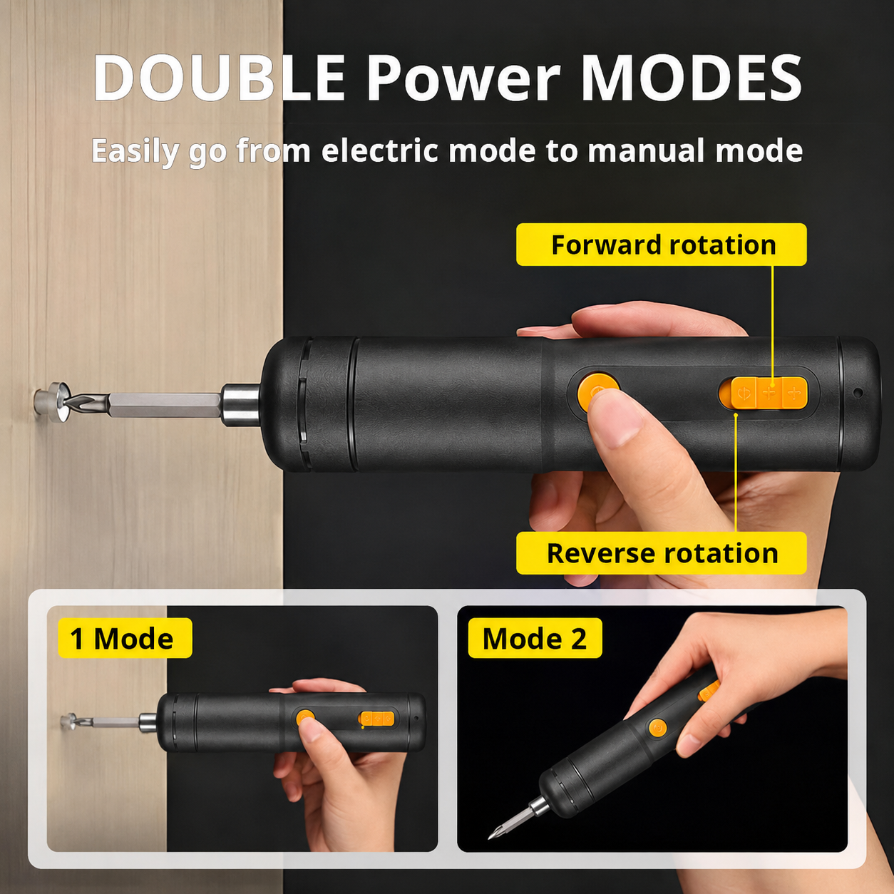 🔥Hot Sale 50% OFF🔩Daba™ 2-in-1 Hybrid Electric Screwdriver