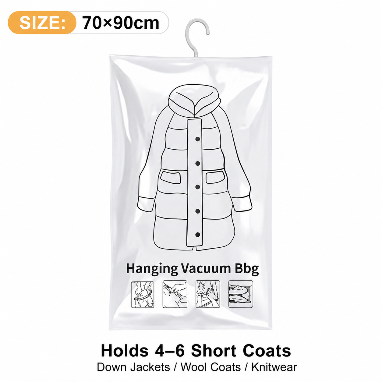 Daba™🧥Hanging Vacuum Storage Bags – Hanging Design for Wardrobe, Air Vacuum Compression, Waterproof Dustproof & Space-Saving 🧹
