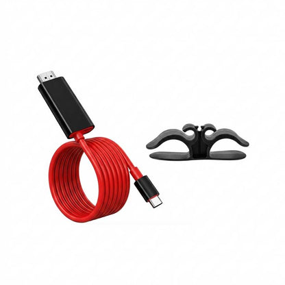 🎮USB-C to HDMI Adapter Cable — Connect Switch to TV & Big Screen Gaming⚡️