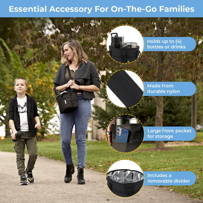 Daba™ 4-Bottle Carrier Bag – Stay Organized Anywhere