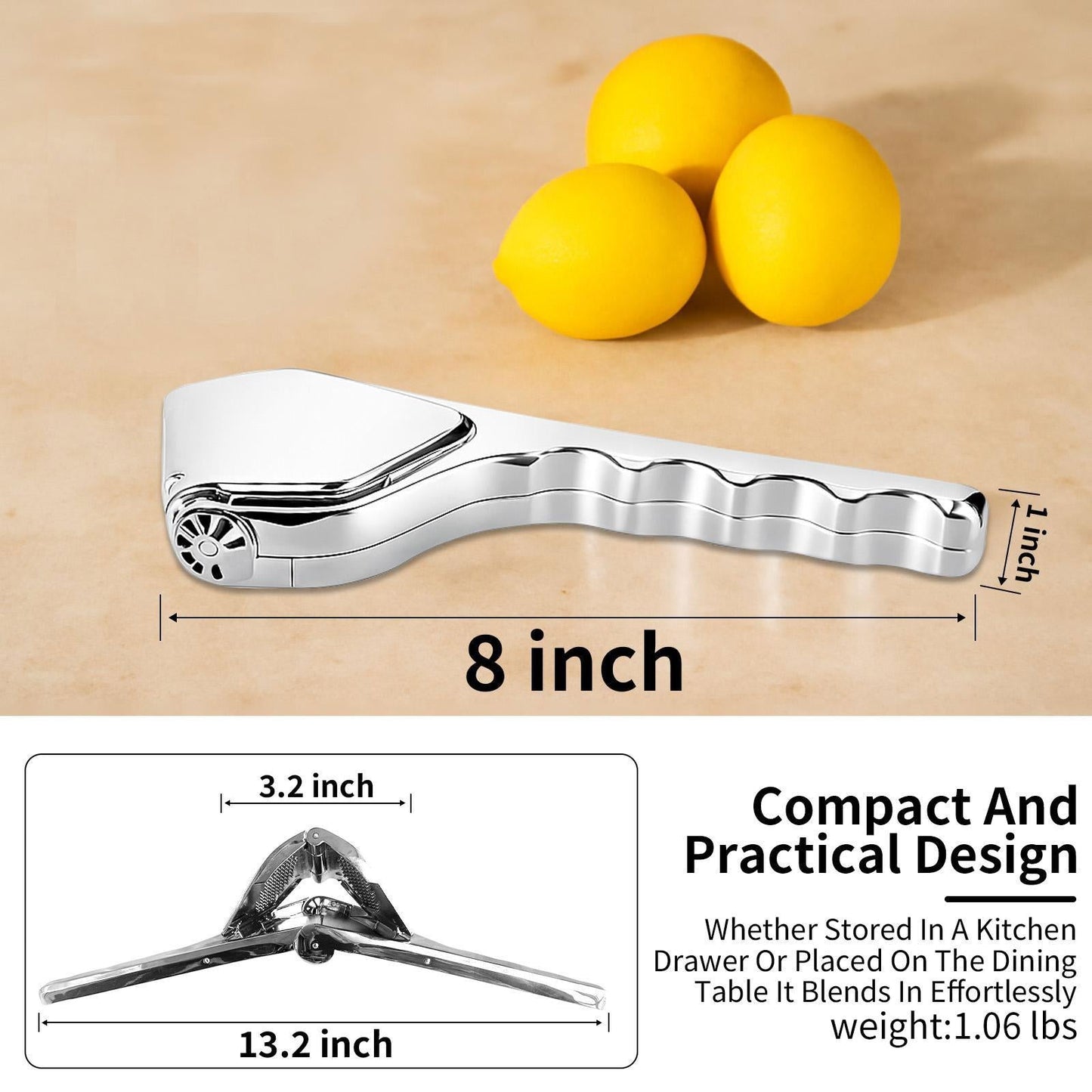 Daba™ EasyPress Citrus Squeezer (OFFER)