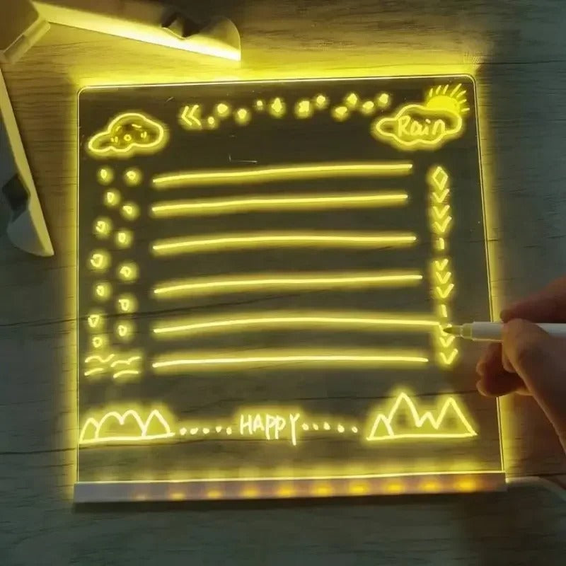 Daba™ GlowPad Creative Drawing Board🎨Screen-Free Light-Up Fun for Kids🔮