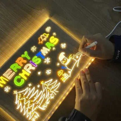 Daba™ GlowPad Creative Drawing Board🎨Screen-Free Light-Up Fun for Kids🔮