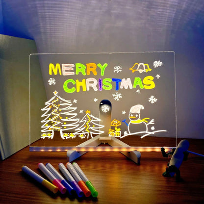 Daba™ GlowPad Creative Drawing Board🎨Screen-Free Light-Up Fun for Kids🔮