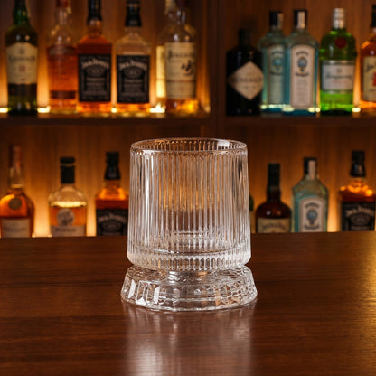 Rotating Whiskey Glass