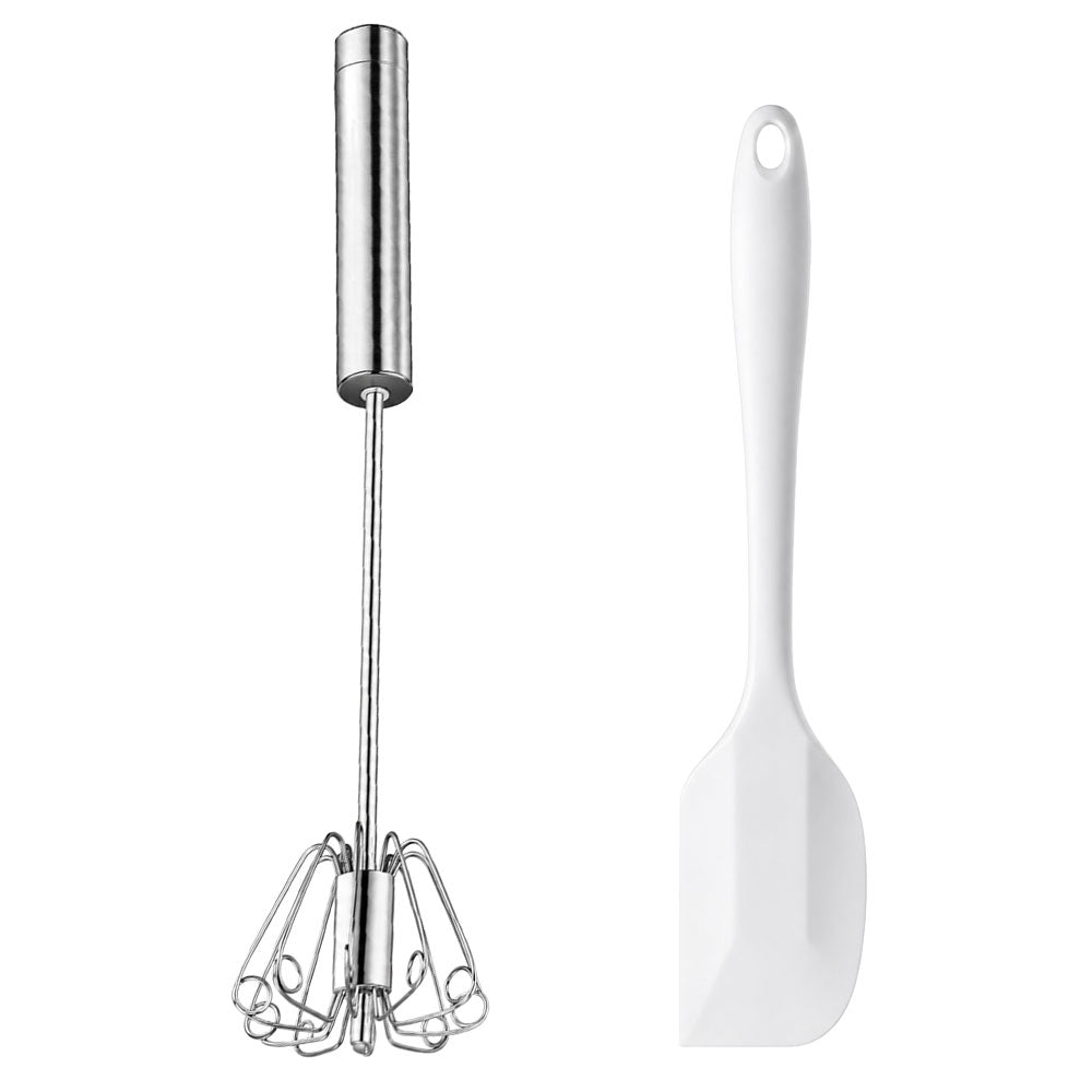 Whisk + Silicone Spatula