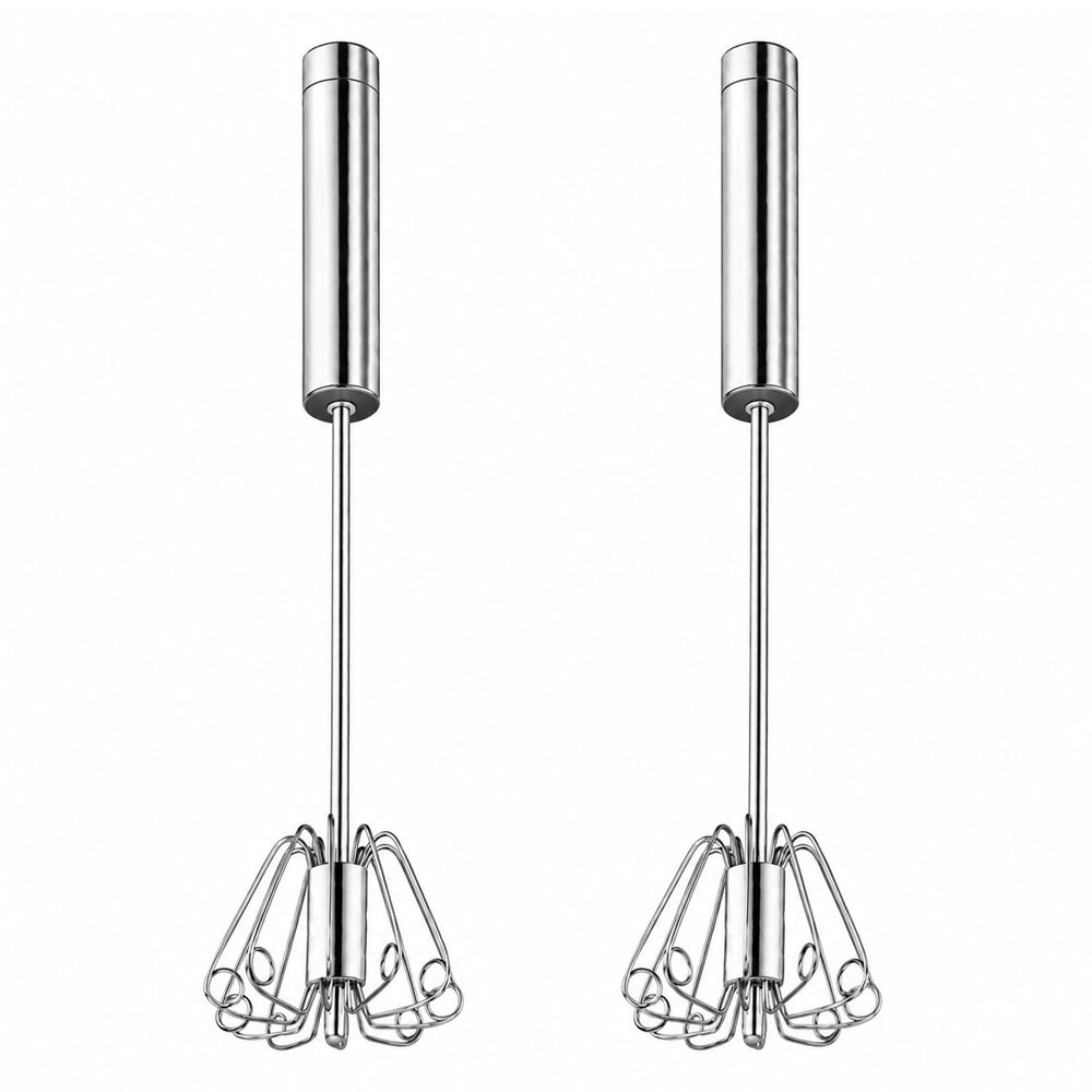 🥚 BUY 2 GET 1 FREE! 🔥Daba™ Semi-Automatic Stainless Steel Push-Down Whisk – Fast, Durable & Effortless Mixing