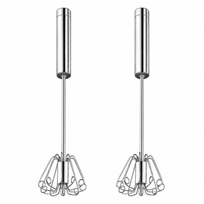 🥚 BUY 2 GET 1 FREE! 🔥Daba™ Semi-Automatic Stainless Steel Push-Down Whisk – Fast, Durable & Effortless Mixing