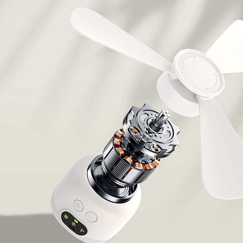 Daba™ CoolBreeze Rechargeable Hanging Fan with LED Light