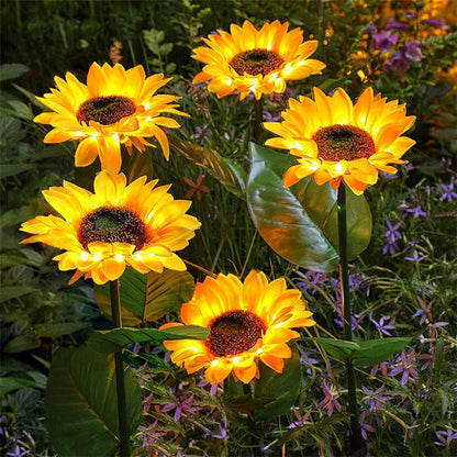 Daba™ Solar Sunflower Garden Lights