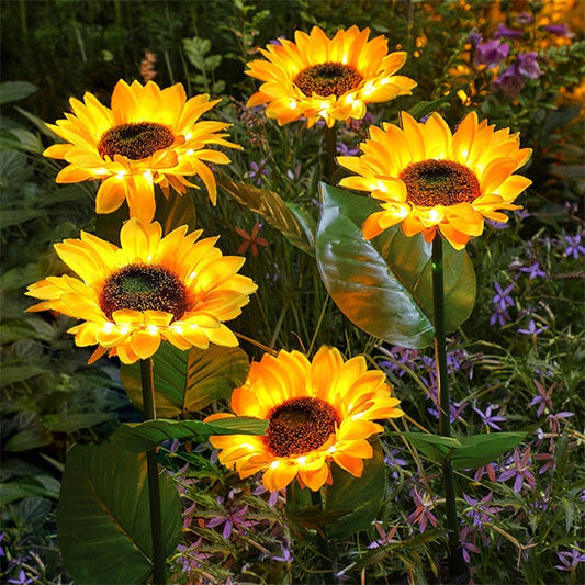 Daba™ Solar Sunflower Garden Lights (OFFER)