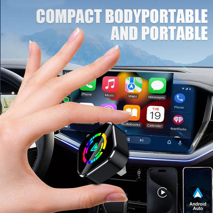📱60% OFF NOW!🔥Daba™ 2-in-1 Wireless CarPlay & Android Auto Adapter