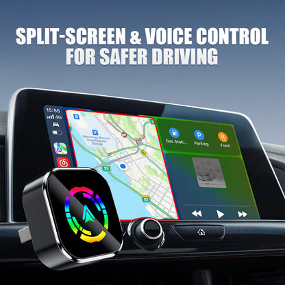 📱60% OFF NOW!🔥Daba™ 2-in-1 Wireless CarPlay & Android Auto Adapter