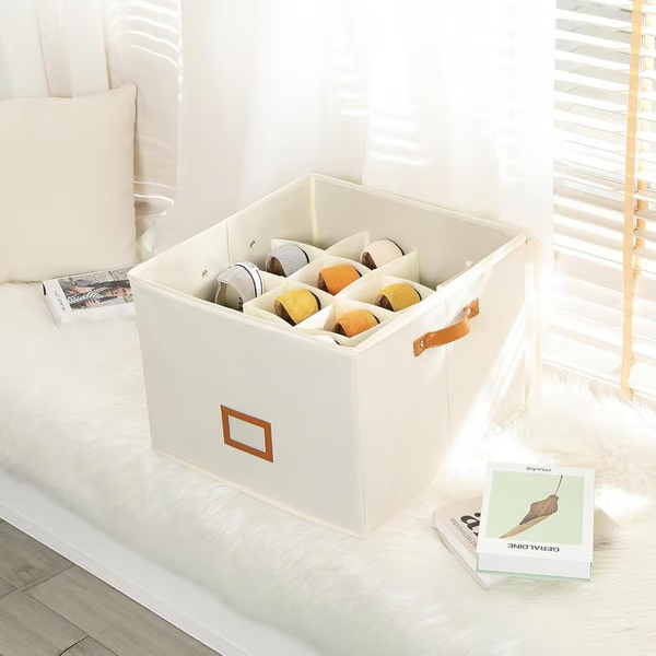 💥Fabric shoe organizer, storage box