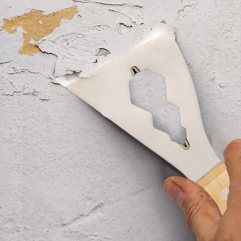 🛠️ Multifunction Putty Knife with Wooden Handle | Scraping, Spreading & DIY Tool for Home Repair ✨