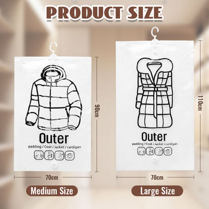 Daba™🧥Hanging Vacuum Storage Bags – Hanging Design for Wardrobe, Air Vacuum Compression, Waterproof Dustproof & Space-Saving 🧹