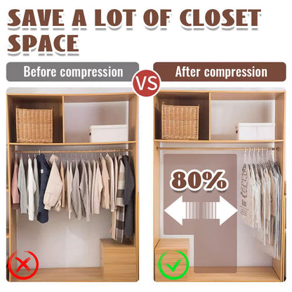 Daba™🧥Hanging Vacuum Storage Bags – Hanging Design for Wardrobe, Air Vacuum Compression, Waterproof Dustproof & Space-Saving 🧹