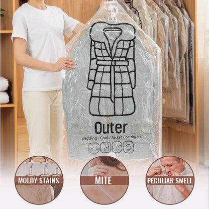 Daba™🧥Hanging Vacuum Storage Bags – Hanging Design for Wardrobe, Air Vacuum Compression, Waterproof Dustproof & Space-Saving 🧹