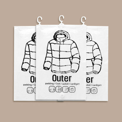 Daba™🧥Hanging Vacuum Storage Bags – Hanging Design for Wardrobe, Air Vacuum Compression, Waterproof Dustproof & Space-Saving 🧹 (Offer)