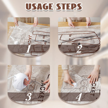 Daba™🧥Hanging Vacuum Storage Bags – Hanging Design for Wardrobe, Air Vacuum Compression, Waterproof Dustproof & Space-Saving 🧹