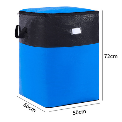 🥳2026 HOT SALE🥳💞50K+ SOLD!📦🔥 50% OFF! Collapsible Storage & Moving Bag – Heavy‑duty PE, water‑resistant. Extra‑large 180L, folds flat. Reinforced handles, perfect for moving or loft storage. 🏠✨