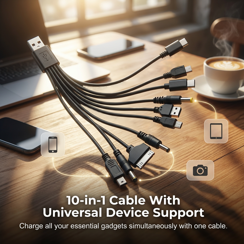 Daba™ 10-in-1-Universal-USB-Ladekabel