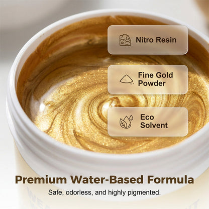 Daba™ Weather Resistant Water-Based Gold Paint