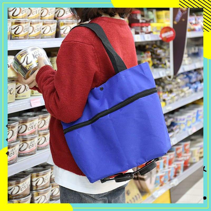 🔥HOT SALE 50% OFF🔥Daba™ Foldable 2-in-1 Shopping Bag🔥