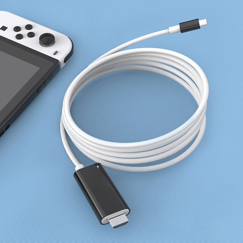 🎮USB-C to HDMI Adapter Cable — Connect Switch to TV & Big Screen Gaming⚡️
