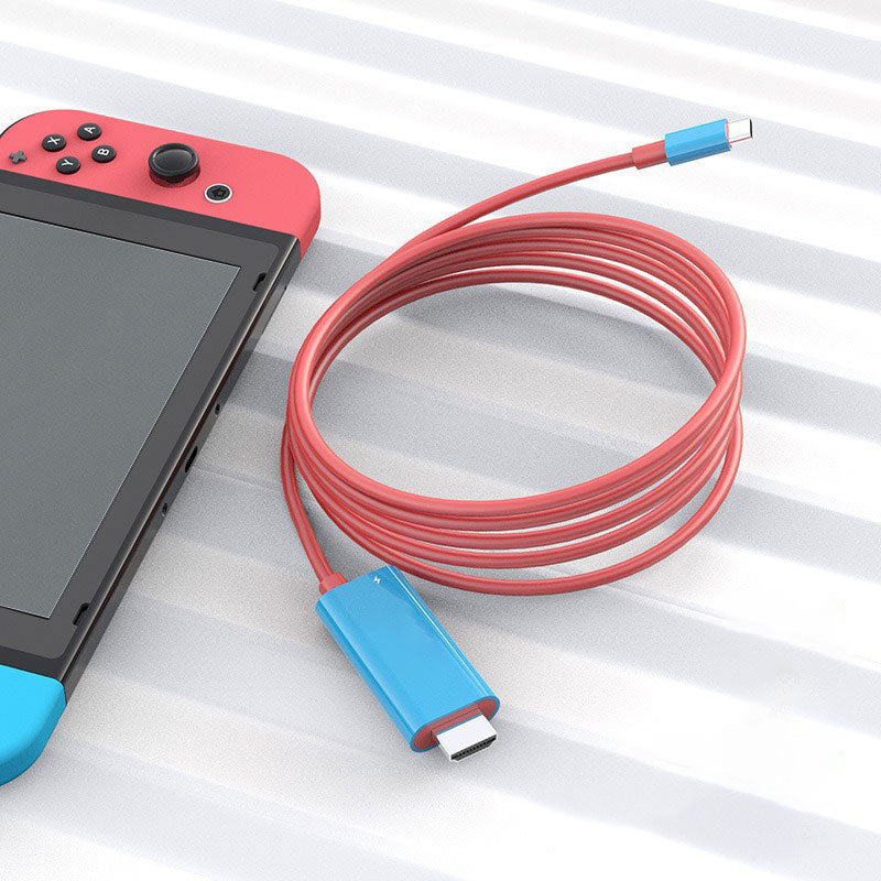 🎮USB-C to HDMI Adapter Cable — Connect Switch to TV & Big Screen Gaming⚡️