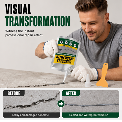 Daba™ Waterproof Concrete Crack Filler & Sealant