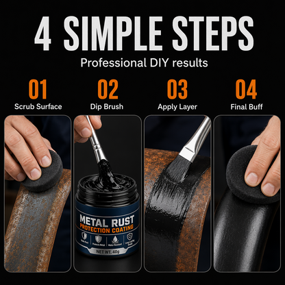 DABA™ Black Metal Restorer – Bring Rusty Metal Back to Life