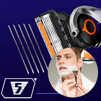 Multi-Blade Razor — Quick-Release Design with a Pivoting Head for a Close, Precision Shave